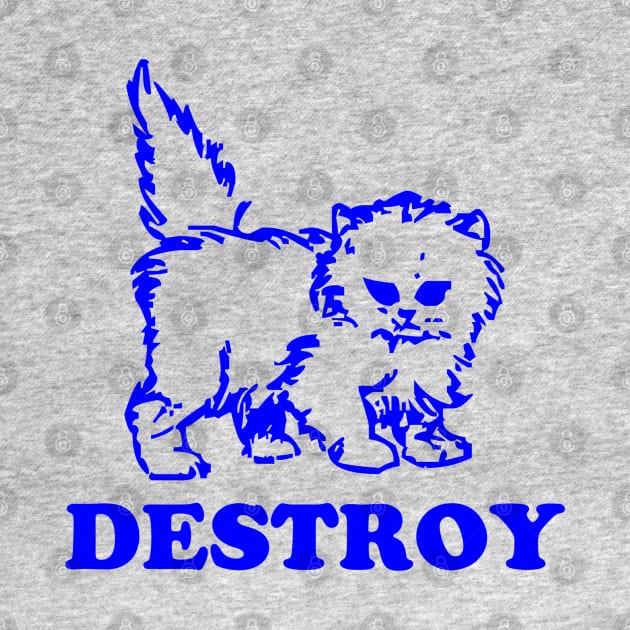 Kitty Destroy by zombill